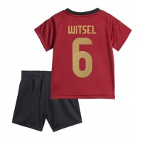 Dres Belgicko Axel Witsel #6 Domáci pre deti ME 2024 Krátky Rukáv (+ trenírky)